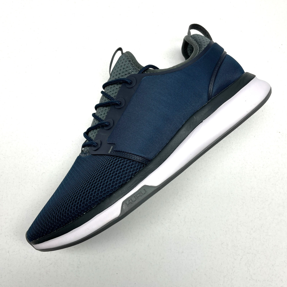 KURU Footwear Men Atom Sneaker Size 11 M Indigo White Basalt